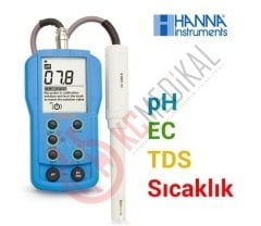 Hanna HI 9812-5 Harici Problu pH/ EC/ TDS/ Sıcaklık Ölçer