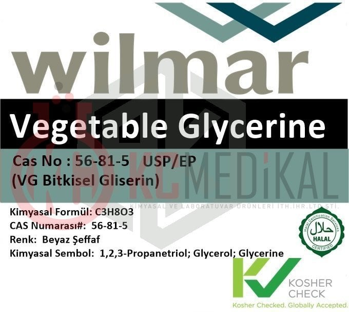 Wilmar Gliserin Bİtkisel Usp